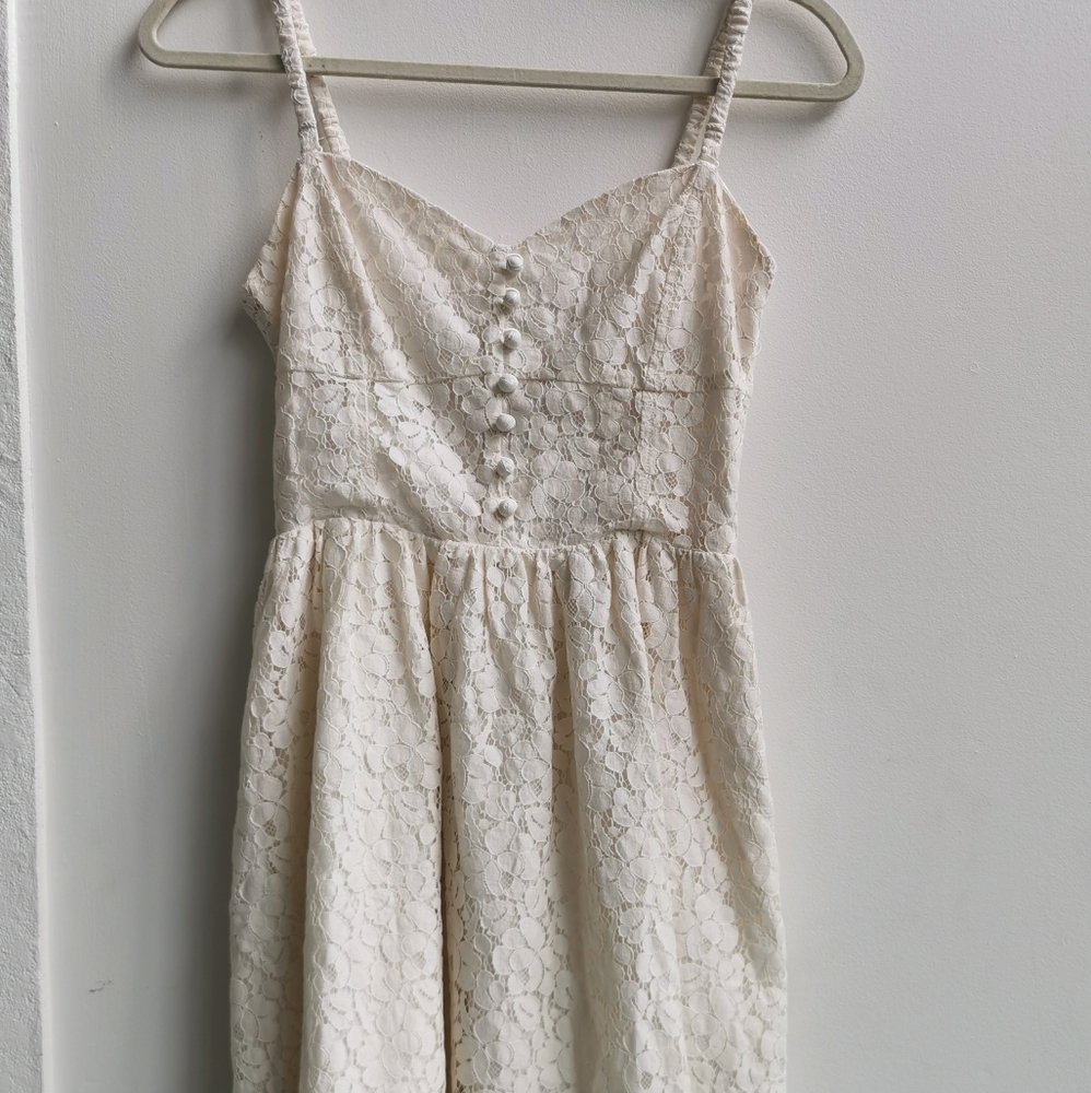 Talula Cream Lace Dress
